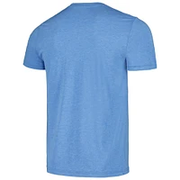 Men's Homage  Light Blue Minnesota Twins Land of 10,000 Lakes Hyper Local Tri-Blend T-Shirt