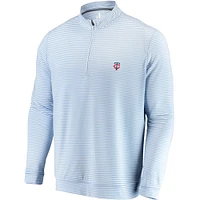 Men's johnnie-O Light Blue Minnesota Twins Turn Quarter-Zip Jacket