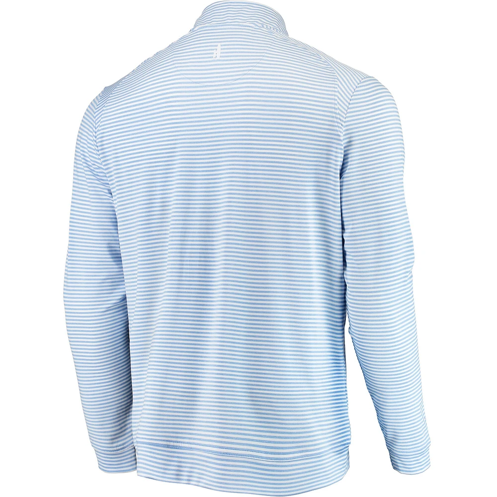 Men's johnnie-O Light Blue Minnesota Twins Turn Quarter-Zip Jacket