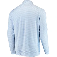 Men's johnnie-O Light Blue Minnesota Twins Turn Quarter-Zip Jacket