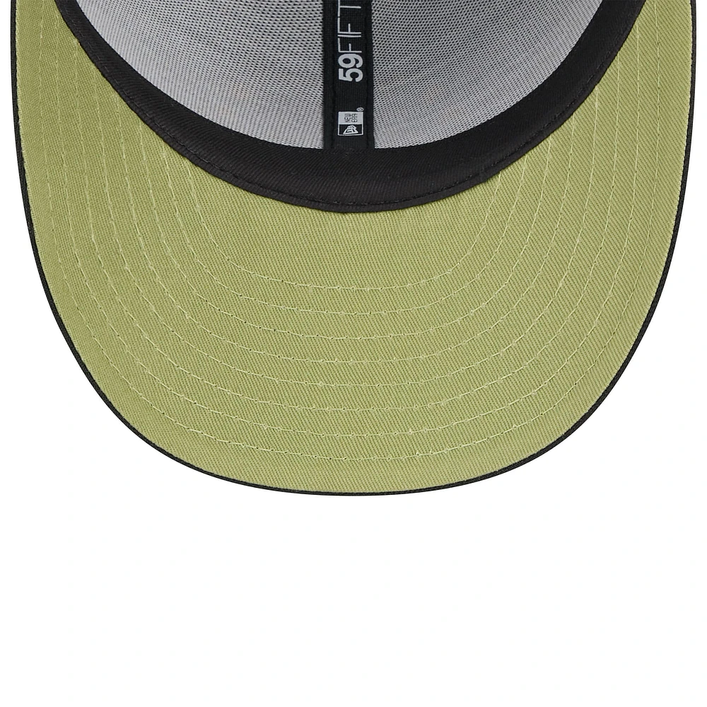 Men's New Era  Black Minnesota Twins 2024 Armed Forces Day Low Profile 59FIFTY Fitted Hat