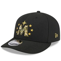 Men's New Era  Black Minnesota Twins 2024 Armed Forces Day Low Profile 9FIFTY Snapback Hat