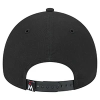 Men's New Era Black Minnesota Twins 9FORTY A-Frame Adjustable Hat