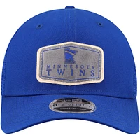 Men's New Era Blue Minnesota Twins Labeled 9SEVENTY Stretch-Snap Hat