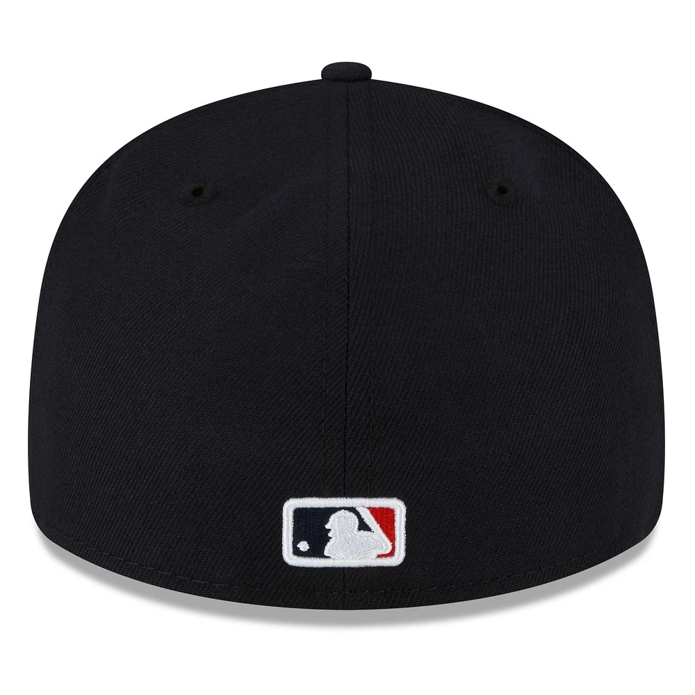 Men's New Era  Navy Minnesota Twins 2023 Authentic Collection Low Profile Home 59FIFTY Fitted Hat