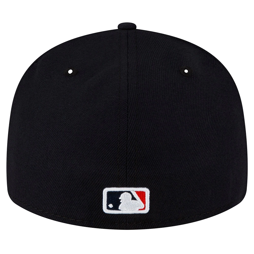 Men's New Era Navy Minnesota Twins National Baseball Hall of Fame Low Profile 59FIFTY Fitted Hat