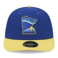 Men's New Era Royal Minnesota Twins 2024 City Connect 59FIFTY Low Profile Fitted Hat