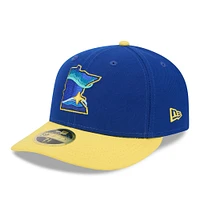 Men's New Era Royal Minnesota Twins 2024 City Connect 59FIFTY Low Profile Fitted Hat