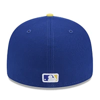 Men's New Era Royal Minnesota Twins 2024 City Connect 59FIFTY Low Profile Fitted Hat
