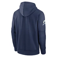 Men's Nike Navy Minnesota Twins Authentic Collection City Connect Performance Pullover Hoodie