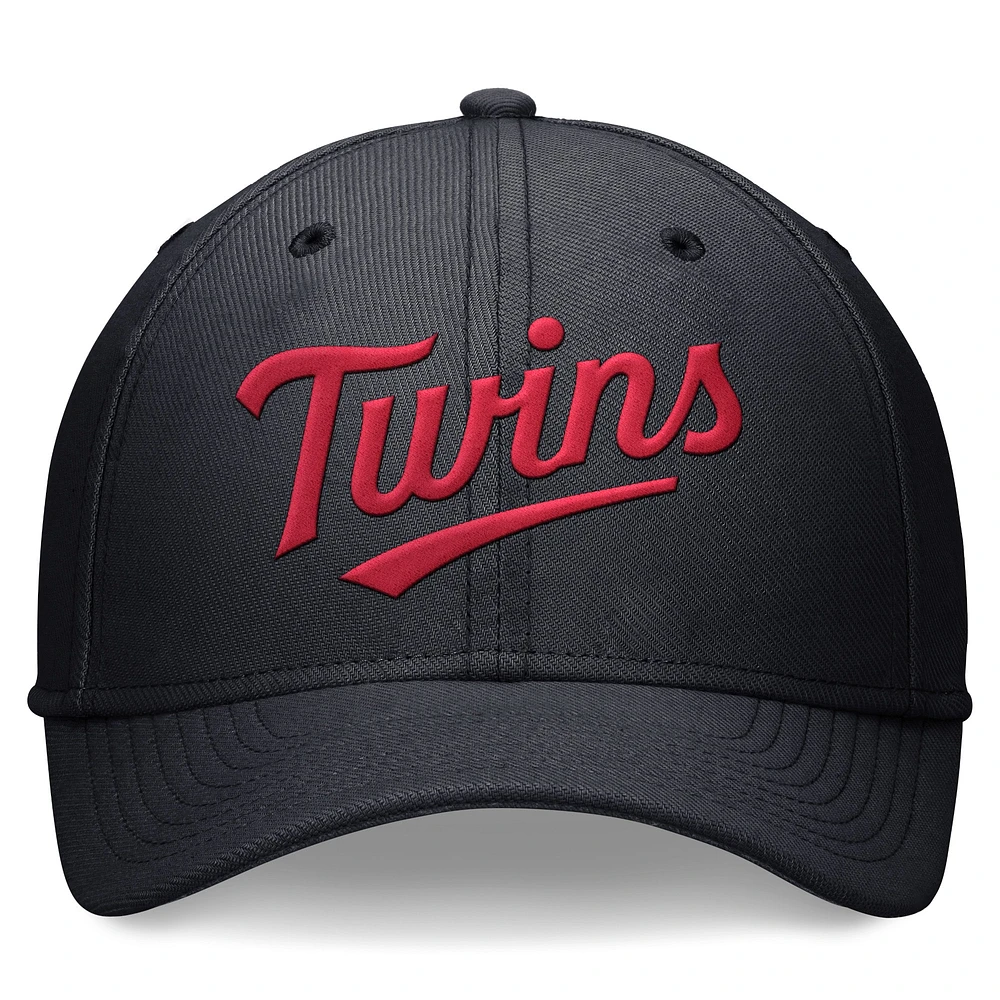 Men's Nike Navy Minnesota Twins Performance Flex Hat