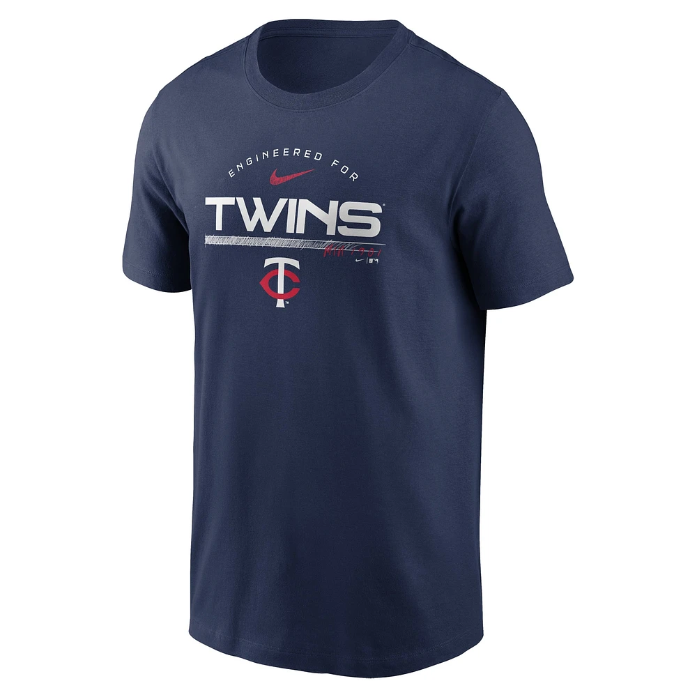 Men's Nike Navy Minnesota Twins Team Engineered Performance T-Shirt