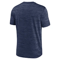 Men's Nike Navy Minnesota Twins Wordmark Velocity Performance T-Shirt