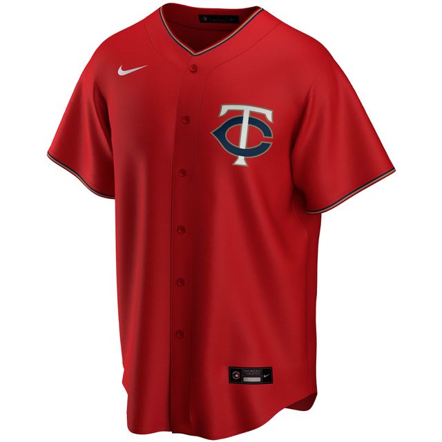 Maillot Nike Red Minnesota Twins Alternate Replica Team