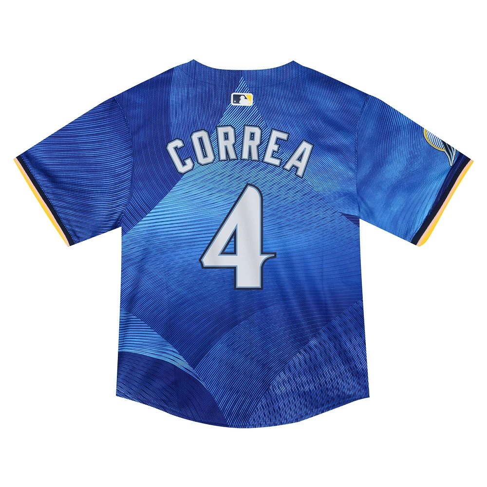 Toddler Nike Carlos Correa Royal Minnesota Twins 2024 City Connect Limited Jersey