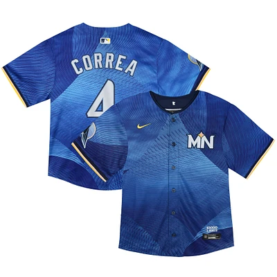 Toddler Nike Carlos Correa Royal Minnesota Twins 2024 City Connect Limited Jersey