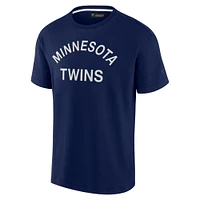 Unisex Navy Minnesota Twins Elements Super Soft Short Sleeve T-Shirt