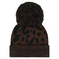 Women's '47 Brown Minnesota Twins Rosette Cuffed Knit Hat with Pom