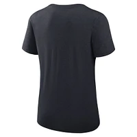 Women's Nike Navy Minnesota Twins Authentic Collection Performance Scoop Neck T-Shirt