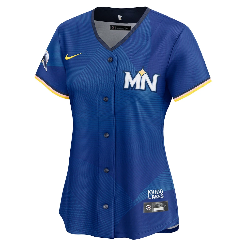 Women's Nike  Royal Minnesota Twins 2024 City Connect Limited Jersey