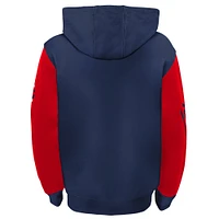 Youth Fanatics Navy/Red Minnesota Twins Postcard Full-Zip Hoodie Jacket