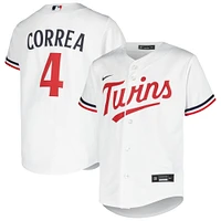 Youth Nike Carlos Correa White Minnesota Twins Alternate Replica Player Jersey