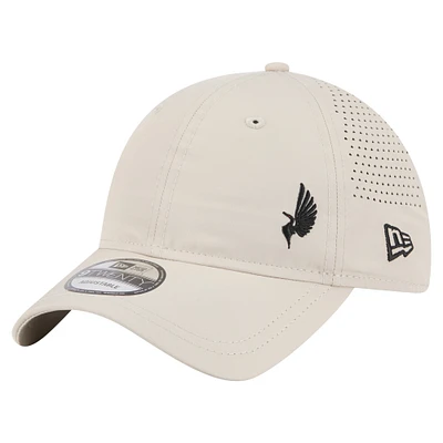 Casquette ajustable Minnesota United FC Active 9TWENTY pour homme New Era Tan