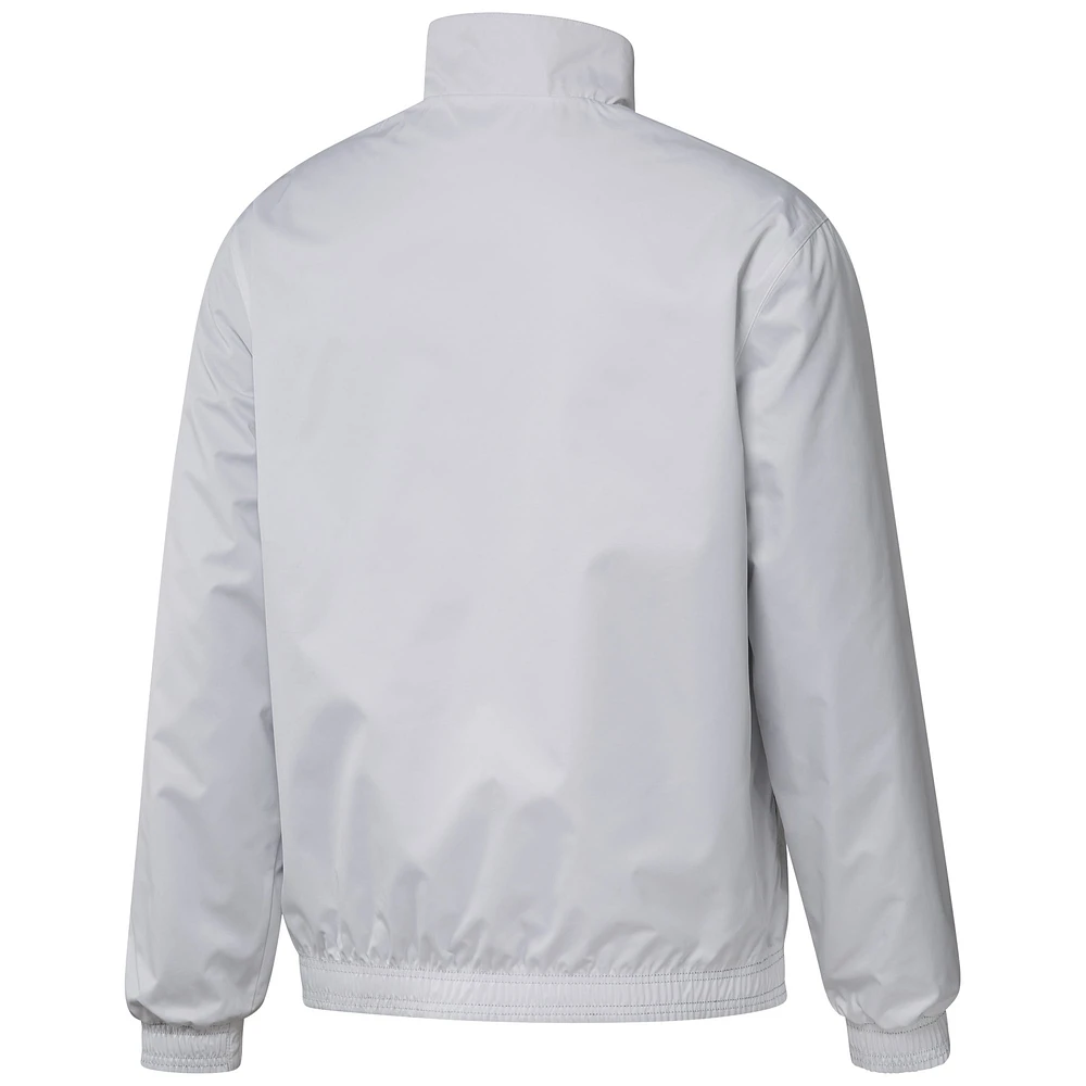 Men's adidas Black/White Minnesota United FC 2023 On-Field Anthem Full-Zip Reversible Team Jacket