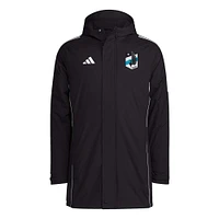 Men's adidas Black Minnesota United FC Tiro 24 Full-Zip Hoodie Winter Parka