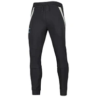 Men's adidas Charcoal Minnesota United FC 2023 Player Club Travel Pants