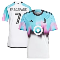 Men's adidas Franco Fragapane White Minnesota United FC 2023 The Northern Lights Kit Replica Jersey