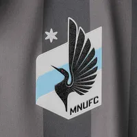 Men's adidas Gray Minnesota United FC 2018/19 Authentic Team Long Sleeve Jersey