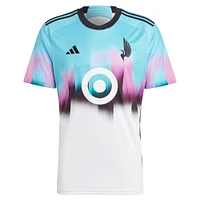 adidas Robin Lod Blanc Minnesota United FC 2023 The Northern Lights Kit Réplique Maillot