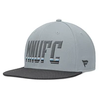 Casquette Snapback fumée Fanatics gris Minnesota United FC pour hommes