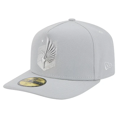 Casquette ajustée A-Frame 59FIFTY pour homme, coloris gris, Minnesota United FC, New Era
