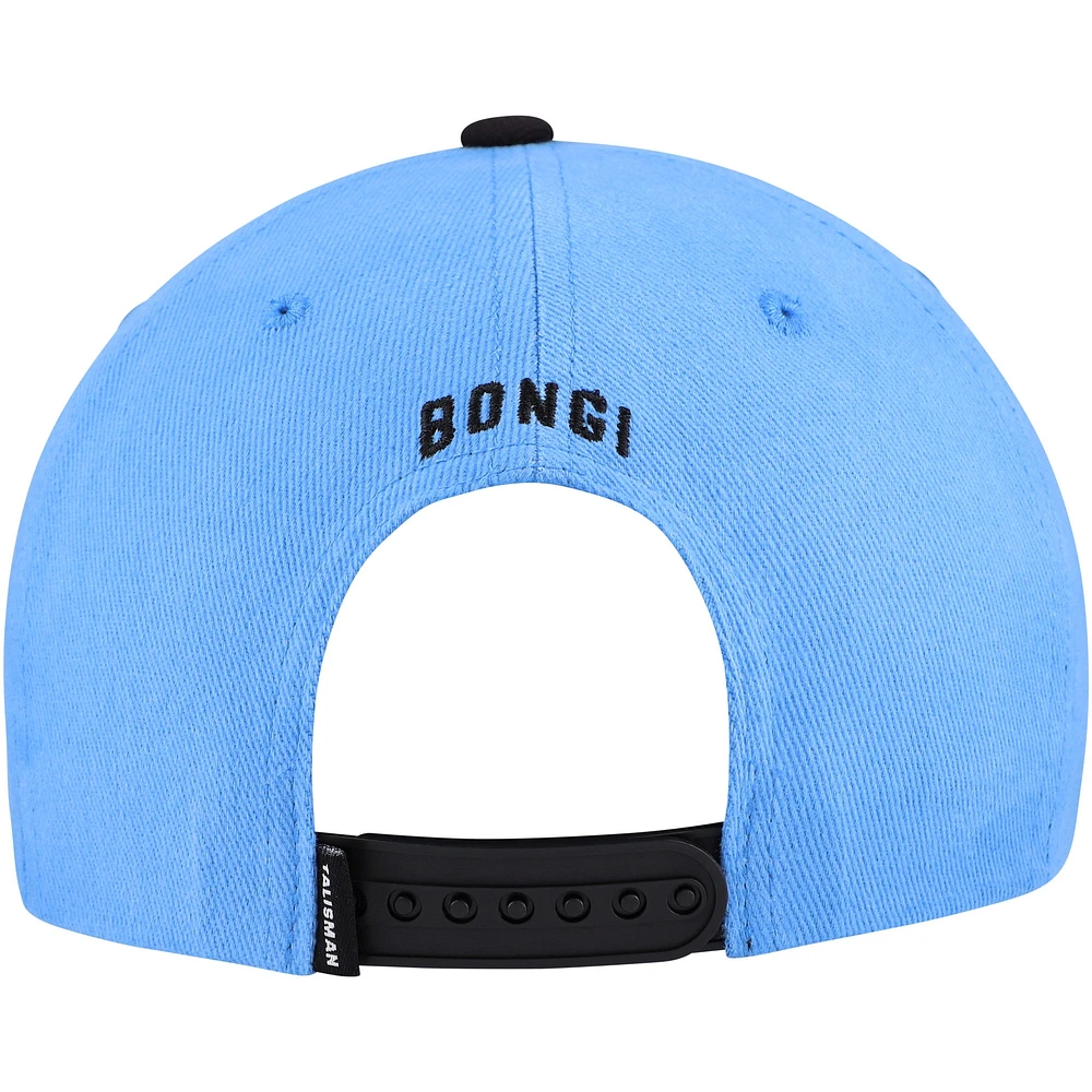 Casquette réglable unisexe Bongokuhle Hlongwane bleu clair Minnesota United FC Player