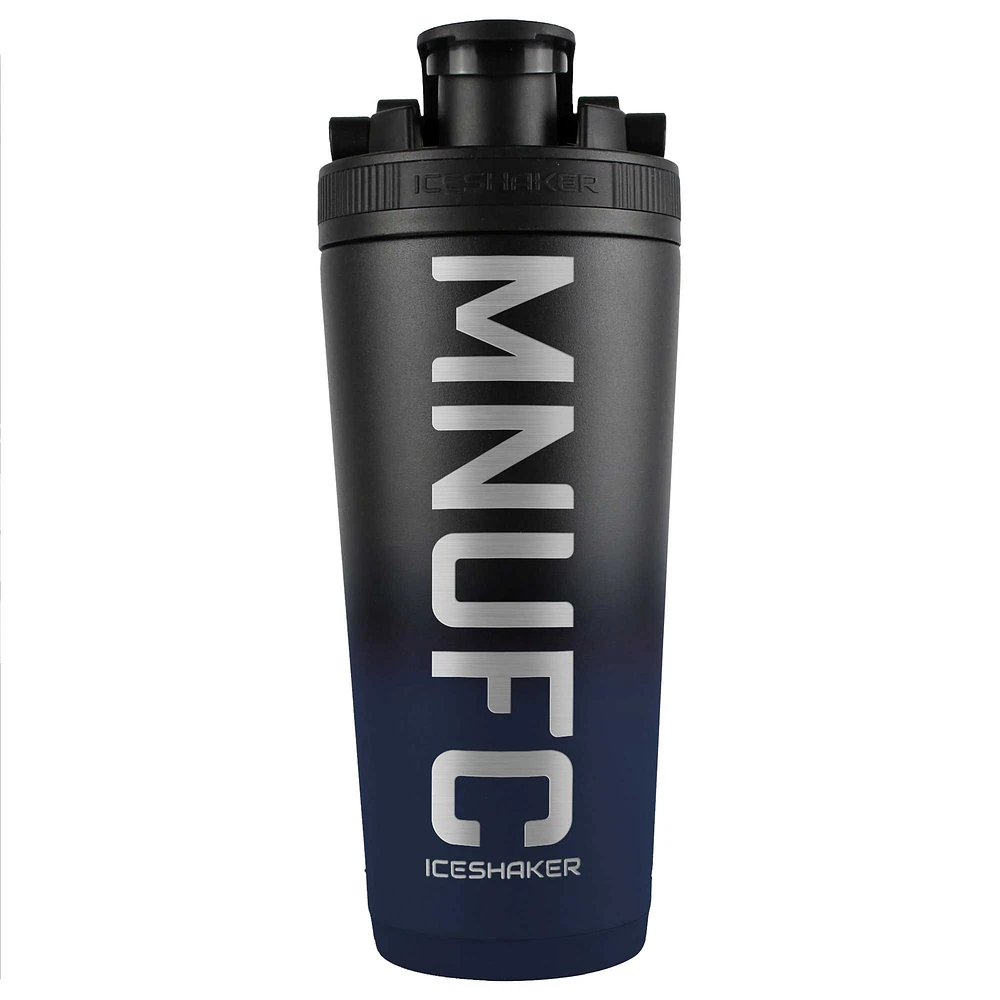 WinCraft Minnesota United FC 26oz. Bouteille mélangeur à shaker à glace en acier inoxydable Ombre