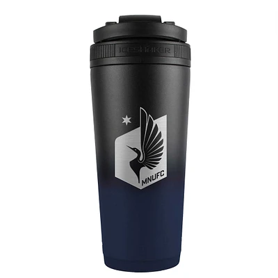 WinCraft Minnesota United FC 26oz. Bouteille mélangeur à shaker à glace en acier inoxydable Ombre