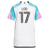 Réplique de maillot adidas Robin Lod pour femme Minnesota United FC 2023 The Northern Lights Kit