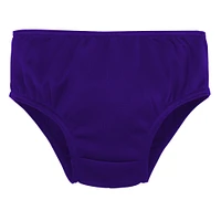 Girls Toddler Purple Minnesota Vikings Cheer Captain Dress with Bloomers