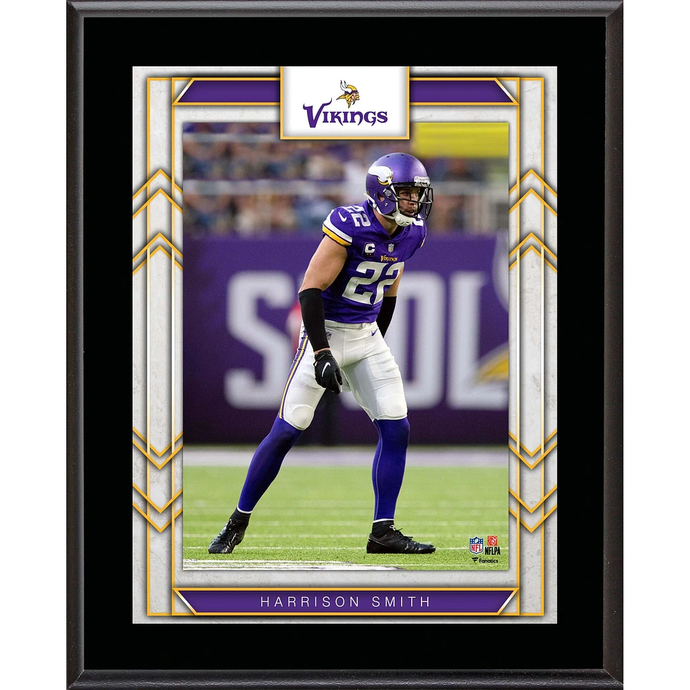 Harrison Smith Minnesota Vikings 10.5" x 13" Player Sublimated Plaque