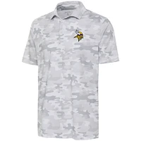 Polo Antigua blanc Minnesota Vikings Collide pour hommes
