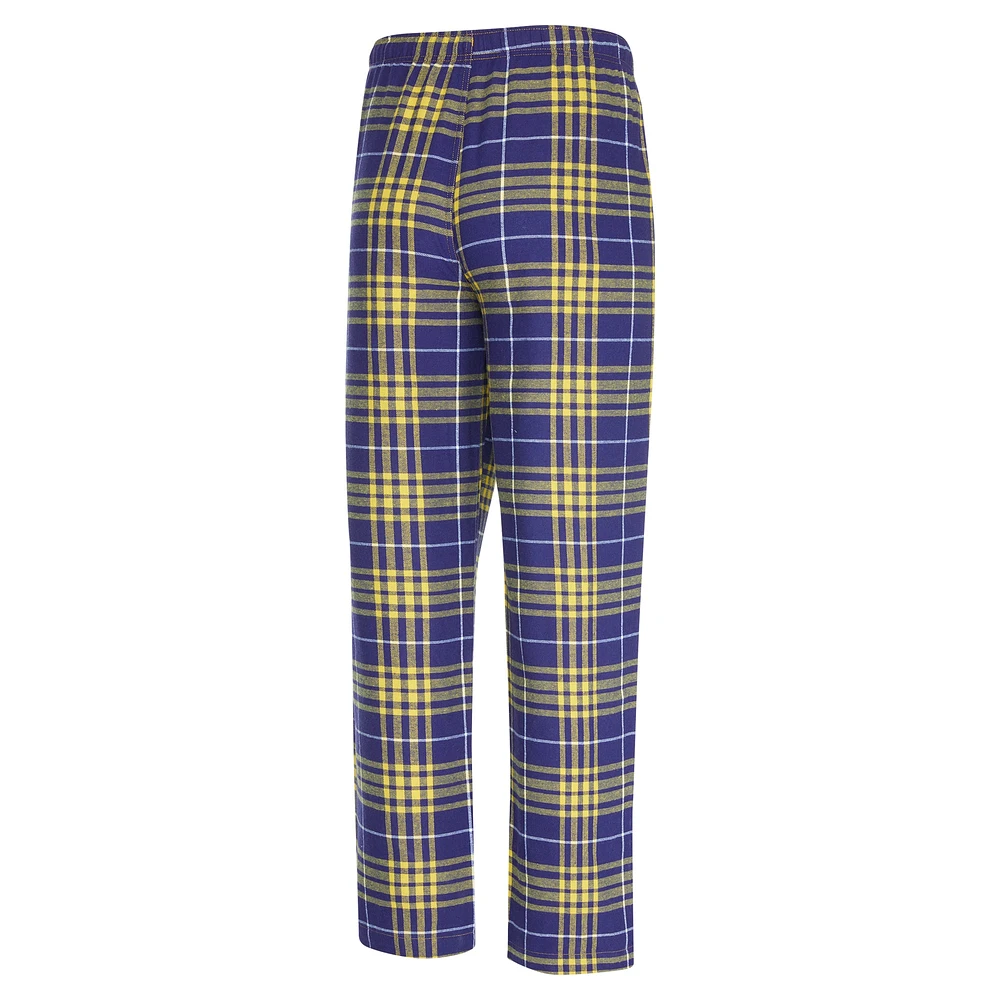 Men's Concepts Sport  Purple/Gold Minnesota Vikings Vector T-Shirt & Flannel Pants Sleep Set