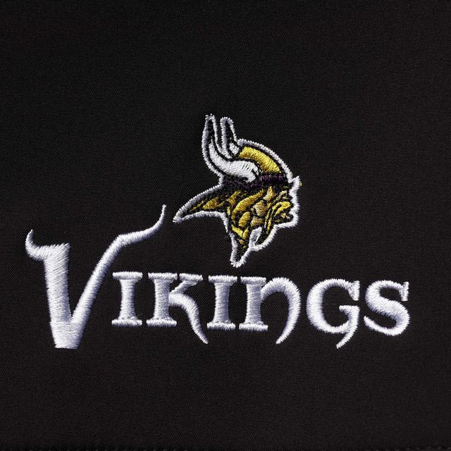 Veste à fermeture éclair intégrale Dunbrooke Realtree Camo/Noir Minnesota Vikings Circle Hunter Softshell pour hommes