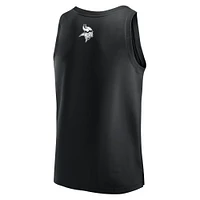 Men's Fanatics Black Minnesota Vikings Elements Tank Top