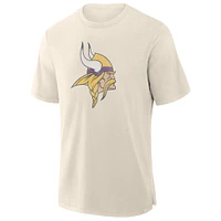T-shirt fanatique pour homme couleur crème Minnesota Vikings
