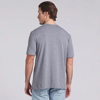 Men's Fanatics Heather Gray Minnesota Vikings Pass Rush Tri-Blend T-Shirt