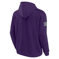 Men's Fanatics Purple Minnesota Vikings Elements Pace Pullover Hoodie