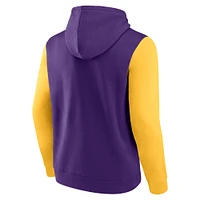 Men's Fanatics Purple Minnesota Vikings Extra Point Pullover Hoodie