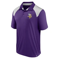 Men's Fanatics Purple Minnesota Vikings Primary Polo